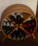 Weingestell Holzringe